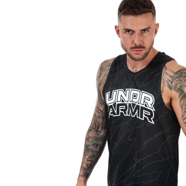 grande popularité Acheter 🌟 Training Homme Under Armour Débardeur Futures Retro NOIR 😍 1