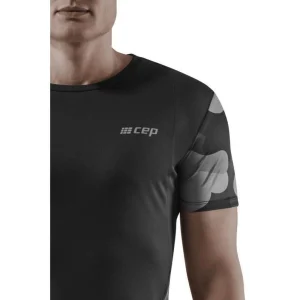 Remise ✔️ Course A Pied Homme Cep Compression Maillot Cep Compression Camocloud NOIR 🛒 en ligne vente 11