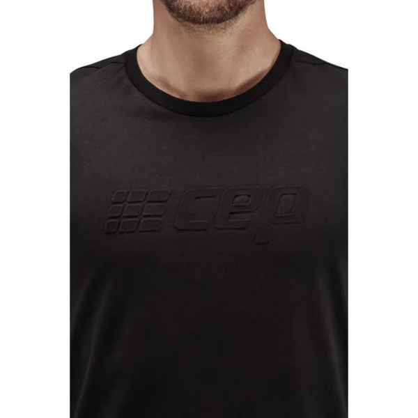 Meilleure vente 😍 Course A Pied Homme Cep Compression T-shirt Cep Compression Crew NOIR 🎉 Prestation Et Rapide 4