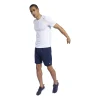 Bon marché ❤️ Fitness Homme Reebok Wor Comm Woven Short BLEU 🌟 dernière tendance 10